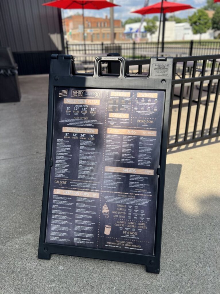 Reading Pizza Barn Menu 3